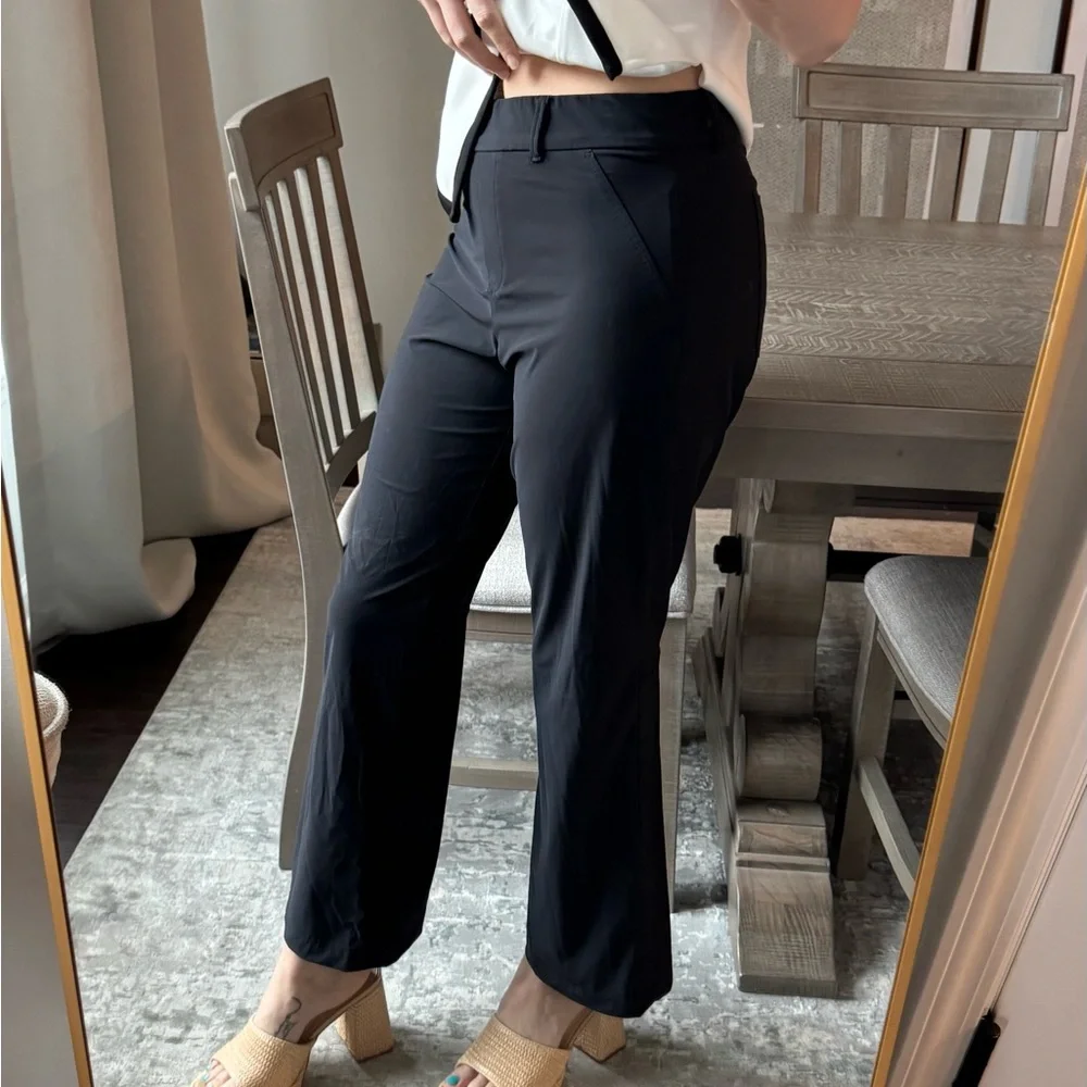 SPANX Active Comfortable Material Women's Black Work Office Style Pants - Picture 1 of 16